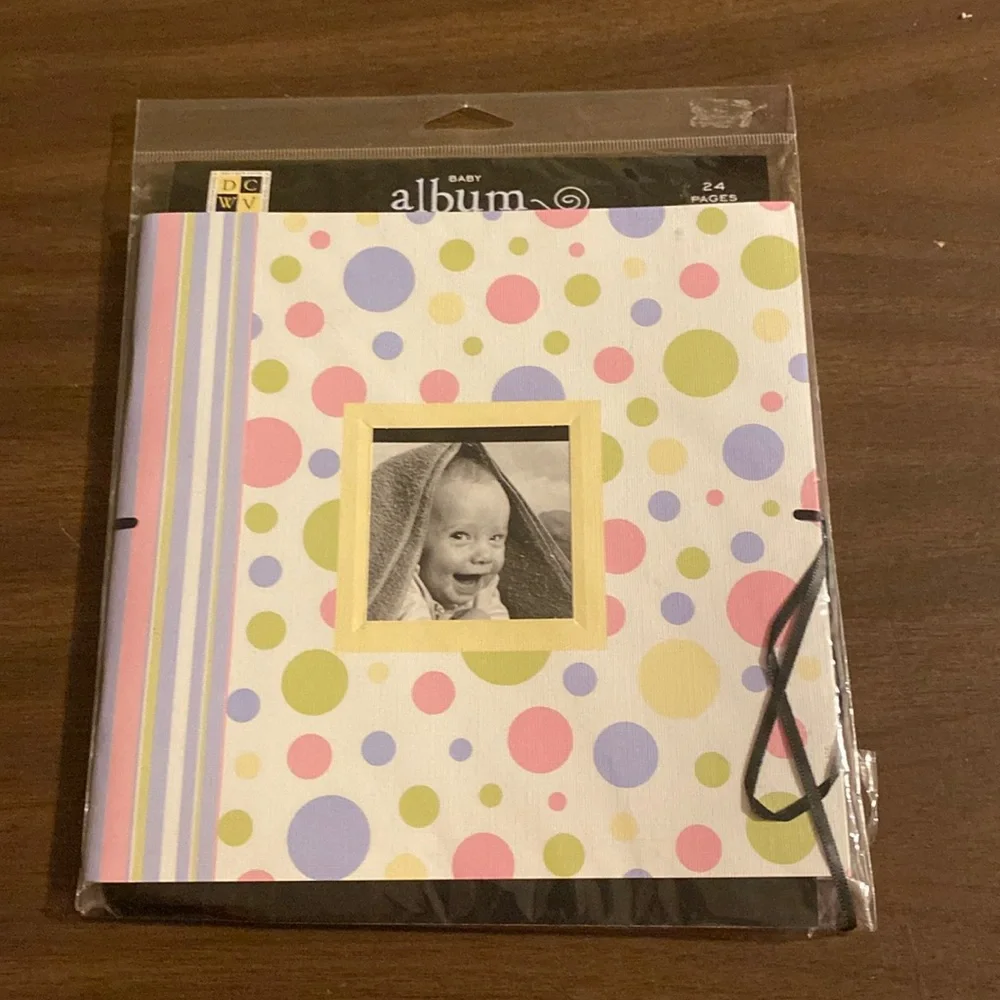 Mini Baby Scrapbook Album 24 Pages